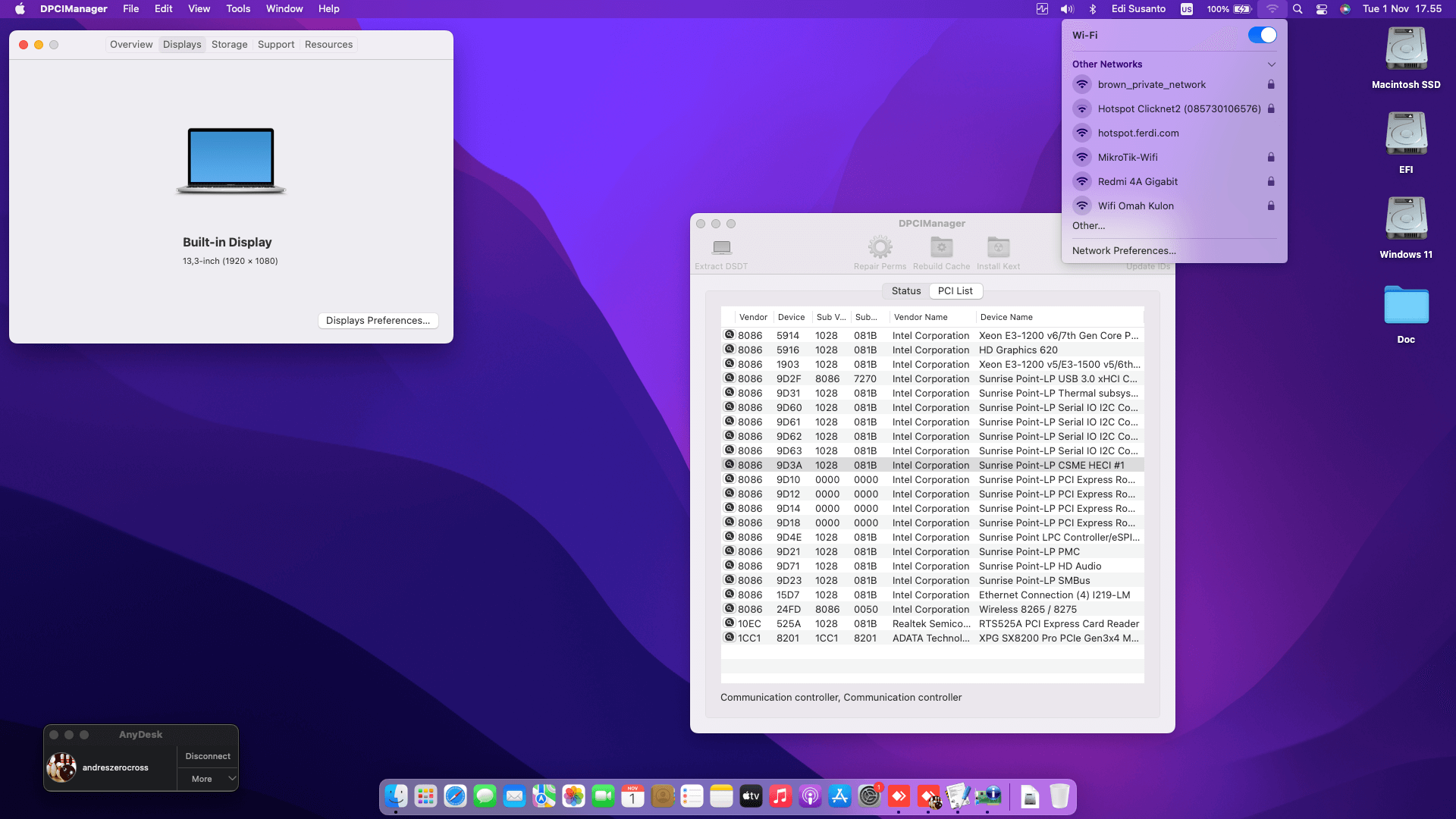 Dell Latitude 7390 4th [KabyLake R   Intel UHD 620 + I2C]   OpenCore 2